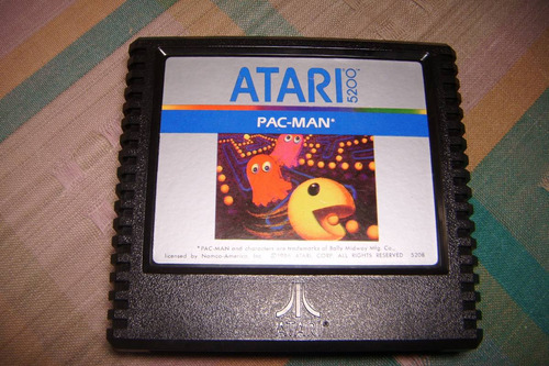 Juego Pac-man Atary 5200 Video Juego Coleccionable En Caja