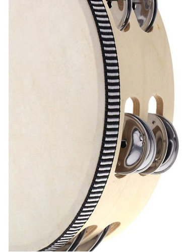 Imagen 4 de 5 de Pandero De 12'' / 30cm Con 8 Pares De Sonajas Knight Jb912h