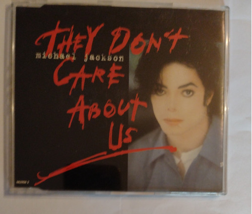 Michael Jackson They Don't Care About Us Cd Maxi Aleman