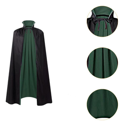 Capa De Halloween, Capa De Vampiro Para Fiesta,