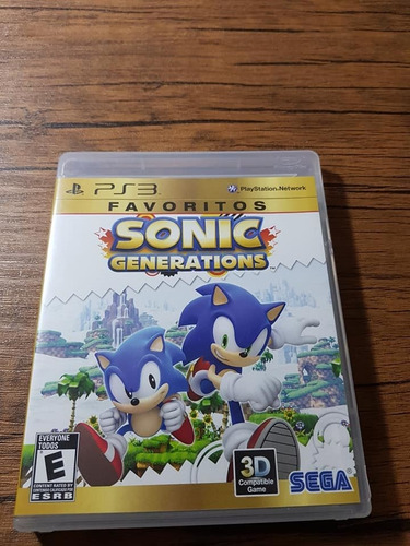 Sonic Generations Playstation 3 Ps3 Excelente Estado !!