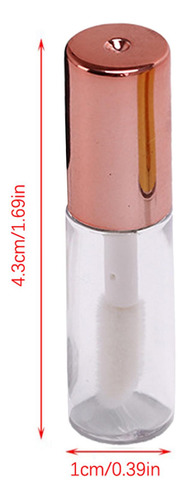 10x Contenedores De Tubos De Brillo De Labios Contenedores