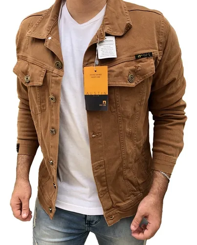 Jaqueta sarja store marrom masculina