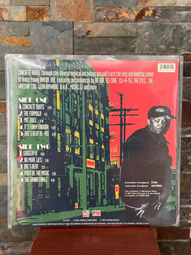 Vinilo Dr. Dre Concrete Roots (anthology) (ed. 1994 Usa) (Usado)