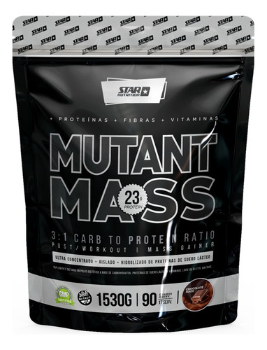 Mutant Mass Star Nutrition 1.53kg Ganador De Masa -chocolate