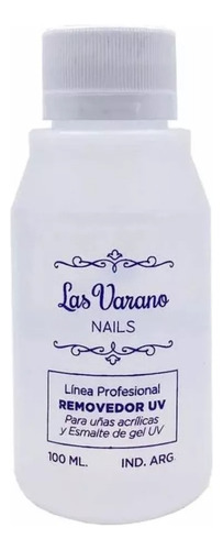 Las Varano 120ml Remov De Semip. Uv Y Uñas Acrilicas