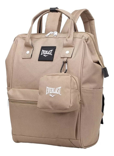 Mochila Everlast Monedero Urbana Bolsillo Espalda Cordura