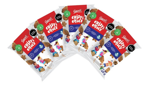 Imagen 3 de 3 de Galleta Chispichocs 864g Endulzadas Con Agave Vegan