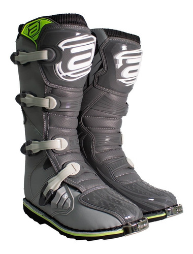 Bota Asw Imp. Preta Motocross Trilha Enduro Velocross