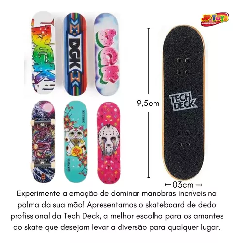 Skates De Dedo Tech Deck Kit Com 6 Sk8 Shop Acessórios Sunny - JP Toys -  Brinquedos e Actions Figures para todas as idades