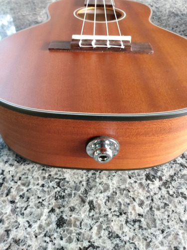 Imagem 6 de 10 de Ukulele Tk-14e Tenor Elétrico. Importador Autorizado Ohana.