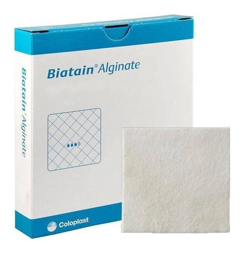 Curativo Biatain Alginato Coloplast 15x15 10 Unidades