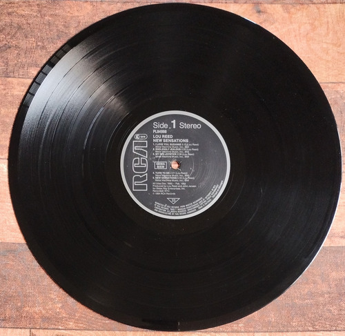Lp Lou Reed New Sensations Importado Vinil Muito Bom (Usado)