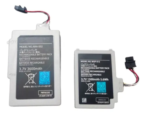 Batería Pila Arr-002 3600mah Para Nintendo Wiiu Gamepad