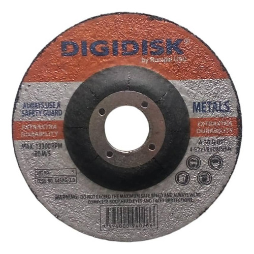 Disco De Corte Para Concreto 4´´ 1/2  Marca Digidisk