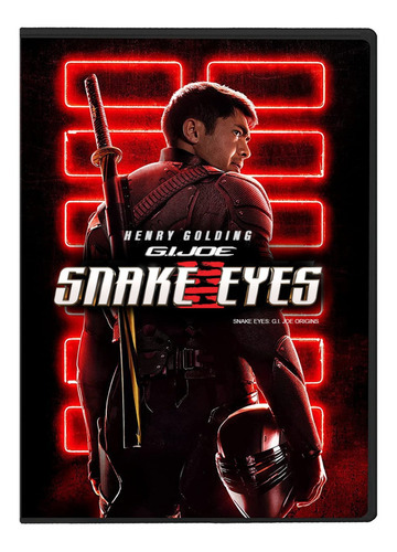 G. I. Joe Snake Eyes Henry Golding Pelicula Dvd