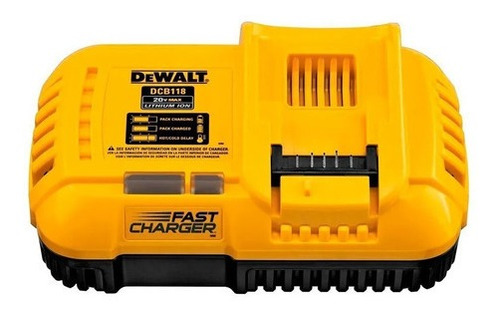 Cargador Rápido Flexvolt 20v/60v Dewalt Dcb118-b2