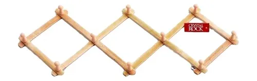 Perchero De Pared Extensible 10 Ganchos