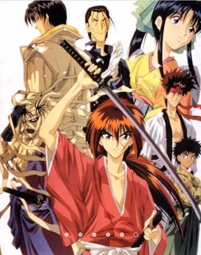 Dvd Samurai X Rurouni Kenshin Ninja Anime Desenho Dublado