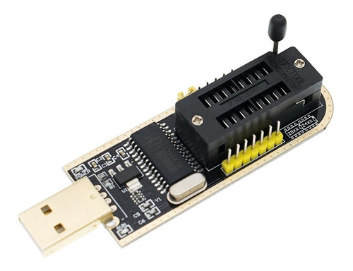 Usb Módulo Programador De Bios Modelo Ch341a + Pinza