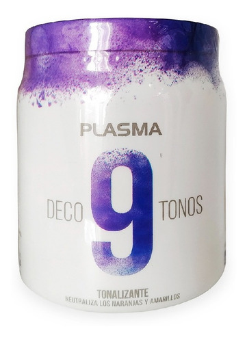 Polvo Decolorante 9 Tonos 500gr Plasma