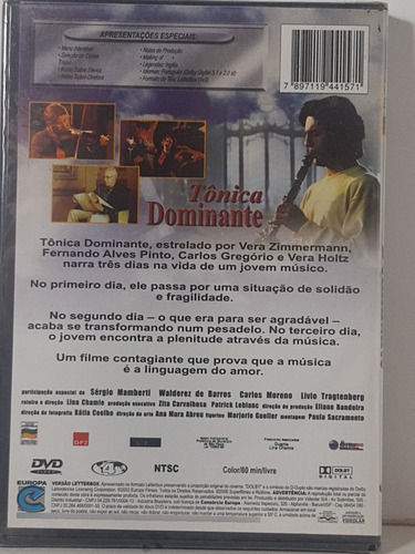 Dvd Tonica Dominante - Original E Lacrado