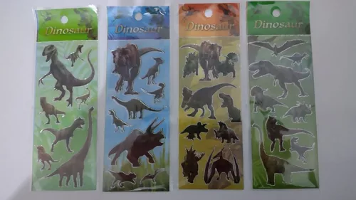 9 Folhas De Adesivos À Prova D'água De Dinossauros Para Crianças Diy  Adesivos Quebra-cabeça Adesivos De Mudança De Rosto Dinossauro Montar Jogo  Montessori Cognição Brinquedos Educativos Para Crianças