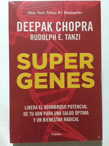 Libro Supergenes. Deepak Chopra. Original Nuevo Y Sellado