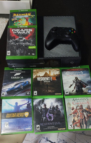 Consola Xbox One 500gb Microsoft + 1 Joystick + Juegos (Usado)
