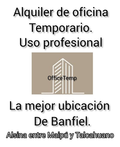 Imagen 7 de 12 de Oficina De Alquiler Temporal Por Hora Zona Banfield