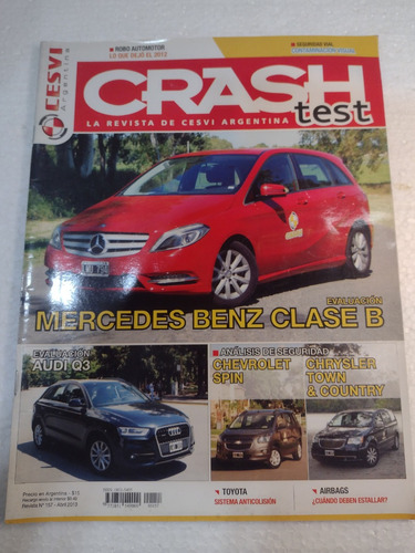 Revista Crash Test Nº157 Abril 2013