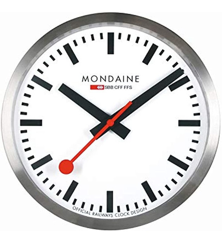 Mondaine A995 Reloj 16sbb Reloj De Pared Gran Dial De Color 