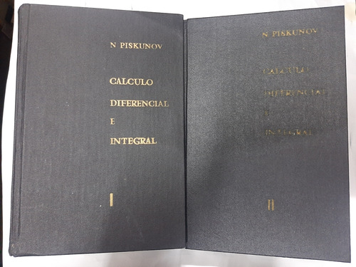 Cálculo Diferencial E Integral 2 Tomos Piskunov Ed. Mir Exc!