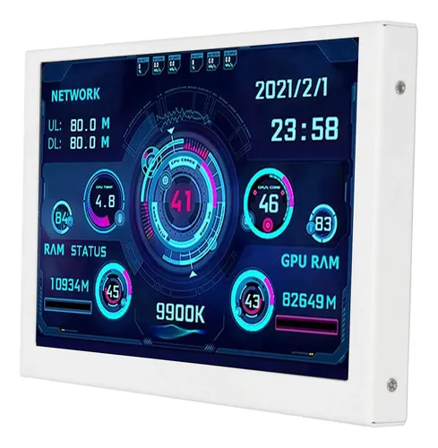Hshf Visor De Temperatura Do Computador, Monitor De | Parcelamento