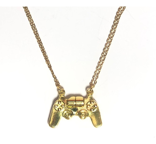 Collares Para Pareja De Iman Dorado Mando,videojuegos,gamer