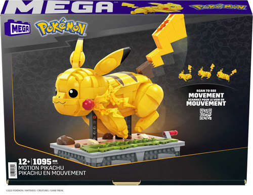 Mega ® Construx Pokemon Pikachu Set De Construcción 1095pz