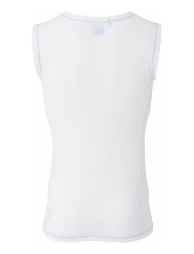 Sudadera Camiseta Base Shimano Sleeveless Mesh Mujer Blanco