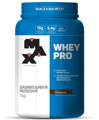 Whey Protein Pro Com Bcaa E Aminoácidos 1kg