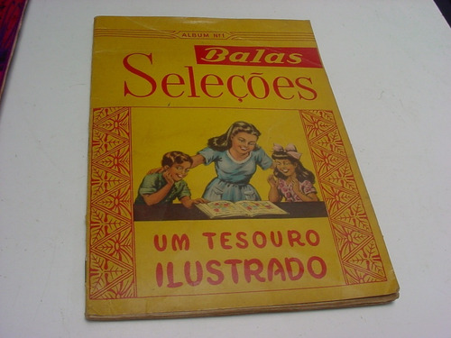 Álbum De Figurinhas Balas Seleçoes 1951 Otimo Estado - Leia