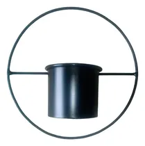 Comprar Macetero Colgante De Hierro Con Maceta De Hierro Deco Adorno