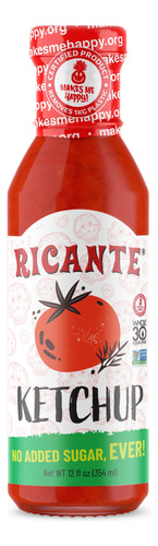 Ricante Salsa De Gran Sabor, Salsa De Tomate, Sin Azucar Ana