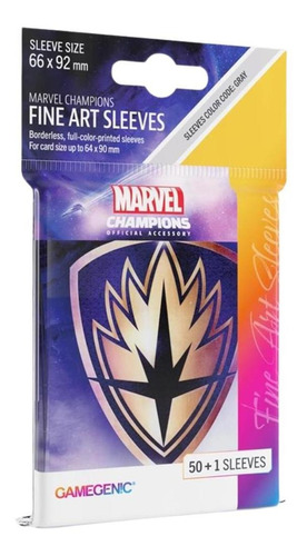 Marvel Champions Fine Art Sleeves  Guardians Of The Galaxy 