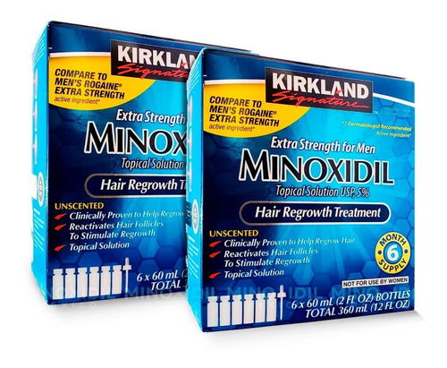 Imagen 2 de 4 de Minoxidil 5% Solución Tópica 12 Meses Tratamiento