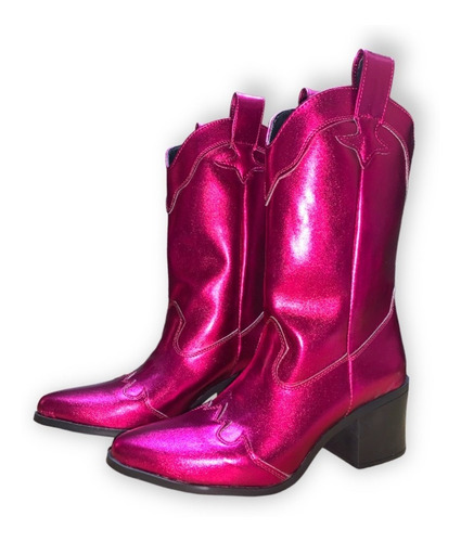 Cowboy Boots Bota Vaquera Rosa