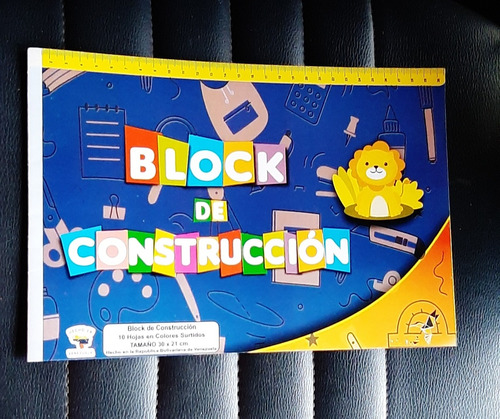 Block De Papel De Construcción Artículos Escolares 