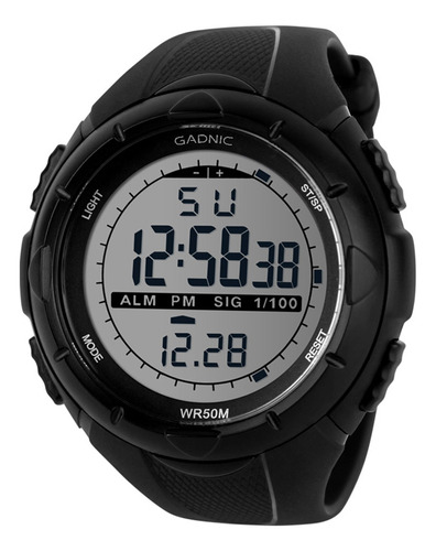 Reloj Digital Sumergible Alarma Gadnic S600 Deportivo