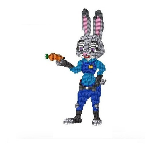 Judy Hopps Gigante Zootopia Mini Blocks