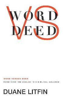 Libro Word Versus Deed - Duane Litfin