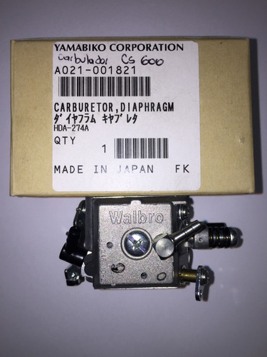 Imagen 4 de 4 de Carburador Motosierra Echo Cs-600 Walbro 100% Japon
