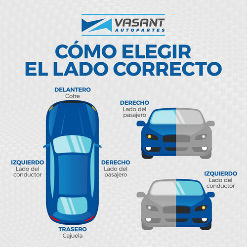 Espejo Derecho Manual Negro Fijo Tsuru Iii 97 98 99 2000